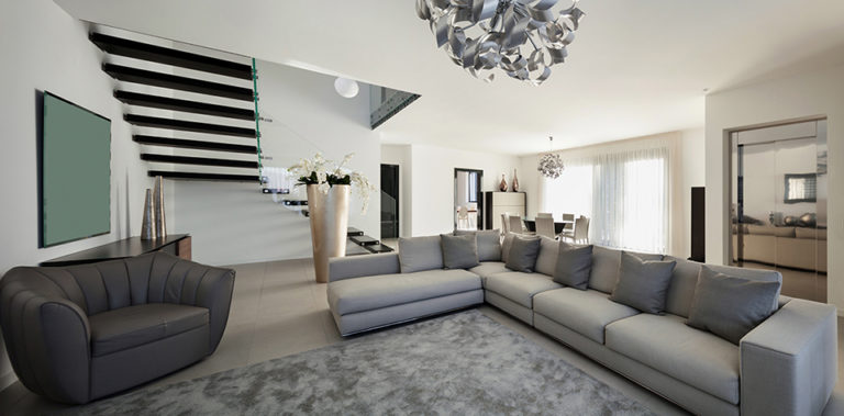 luxury living room extension