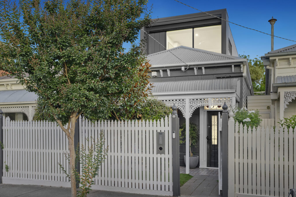 Modern Second Storey Addition Armadale Melbourne architectural cladding and victorian style